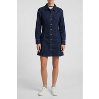 Calvin Klein Seamed Dress Classic Ck Rinse Maat: XL | Blousejurken Outlet | Dames | Blauw