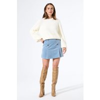 Garcia Ladies Skirt River Valley Maat: XS | Mini Rokken Outlet | Dames | Blauw