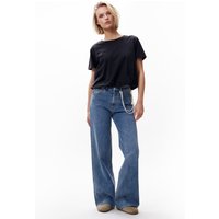 Catwalk Junkie Tuck In Tshirt Black Maat: 42 | Wijde Broeken Outlet | Dames | Blauw