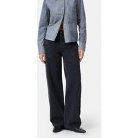 Closed Nikka Dark Grey Maat: W31L30 | Wijde Broeken Outlet | Dames | Zwart
