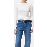 Closed Longsleeve Ivory Maat: XL | Longsleeves Outlet | Dames | Wit