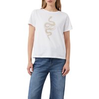 Comma T-shirts White Maat: 42 | Tops Outlet | Dames | Wit