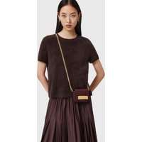 AllSaints Etta Chain Crossbody Dark Red Maat: OS | Schoudertassen Outlet | Dames | Rood