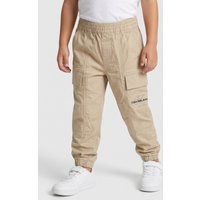 Calvin Klein Boys Essential Woven Cargo Safari Maat: 8 | Broeken Outlet | Unisex | Beige