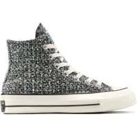 Converse Unisex Chuck 70 Hi Black/silver/egret Maat: 37 | Sneakers Outlet | Unisex | Zwart