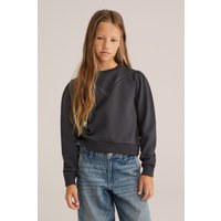 We Fashion Sweater Dark Grey Maat: 146/152 | Truien Outlet | Unisex | Zwart