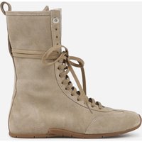 Bronx Myr-aa Ankle Boot Oatmilk Maat: 38 | Laarzen Outlet | Dames | Beige