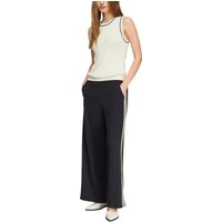 Comma Pants Marine Maat: W38 | Wijde Broeken Outlet | Dames | Blauw