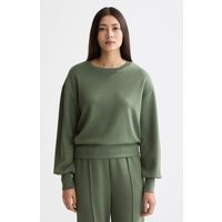 Scotch & Soda Modal Sweatshirt Thyme Maat: L | Longsleeves Outlet | Dames | Groen