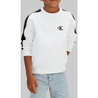 Calvin Klein Boys Relaxed Sweatshirt White Maat: 8 | Sportkleding Outlet | Unisex | Wit