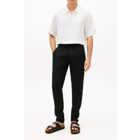 Tommy Hilfiger Harlem Po Sorona Linen Chino Black Maat: W36L34 | Chino's Outlet | Heren | Zwart