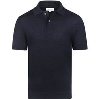 McGregor Fine Merino Polo S/s Navy Maat: XL | Poloshirts Outlet | Heren | Blauw