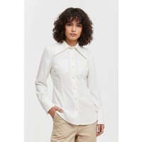 Odd Muse Fitted Shirt White Maat: 3XL | Overhemden Outlet | Dames | Wit