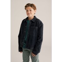 We Fashion Overshirt Dark Grey Maat: 134/140 | Overhemden Outlet | Unisex | Grijs