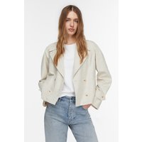 Comma Jackets Indoor Grey Maat: 36 | Korte Jassen Outlet | Dames | Beige