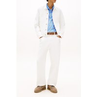 Tommy Hilfiger Ryan Regular Trucker Jacket Denim White Maat: M | Spijkerjassen Outlet | Heren | Wit