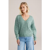 We Fashion Knitted Pullover Green Maat: S | Sweaters Outlet | Dames | Groen