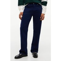 Tommy Hilfiger Regular Straight Jeans Carbon Navy Maat: W36L34 | Straight Jeans Outlet | Heren | Blauw