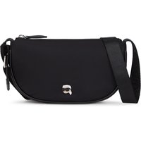 Karl Lagerfeld Ikon Nylon Crossbody Pouch Black Maat: OS | Crossbodytassen Outlet | Dames | Zwart