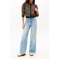 Tommy Hilfiger Claire Loose Jeans Denim Light Maat: W31L32 | Wijde Broeken Outlet | Dames | Blauw
