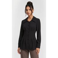 Odd Muse Shirt Black Maat: XXXL | Blousejurken Outlet | Dames | Zwart