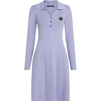 Karl Lagerfeld Polo Knit Dress Sweet Lavender Maat: S | Blousejurken Outlet | Dames