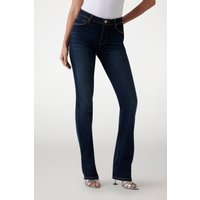 GUESS Eco Sexy Straight Power Symphony Maat: L/34 | Straight Jeans Outlet | Dames | Blauw