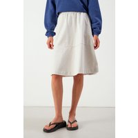 American Vintage Kadobay Skirt Polaire Chine Maat: L | Midi Rokken Outlet | Dames | Grijs