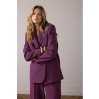 Summum Woman Blazer Foam Uni Wineberry Maat: 34 | Blazers Outlet | Dames | Paars