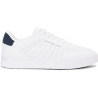 Tommy Hilfiger Th Court Knit Shoes White Maat: 46 | Sneakers Outlet | Heren | Wit