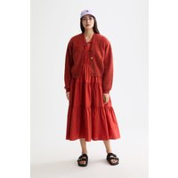 Scotch & Soda Fuzzy Relaxed Cardigan Ketchup Maat: L | Cardigans Outlet | Dames