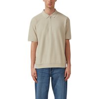 s.Oliver Poloshirts Beige Maat: 3XL | Poloshirts Outlet | Heren | Beige