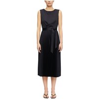 Comma Dresses Marine Maat: 38 | Midi Jurken Outlet | Dames | Zwart