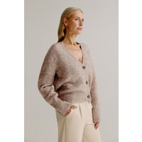 Josephine & Co Lea Cardigan Sand Maat: M | Jassen Outlet | Dames | Beige