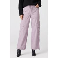 ARKET Eini Cargo Trouser Purple Maat: 38 | Cargobroeken Outlet | Dames | Paars