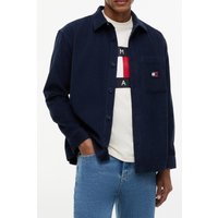 Tommy Hilfiger Brick Cord Overshirt Dark Night Navy Maat: XL | Casual Overhemden Outlet | Heren | Blauw