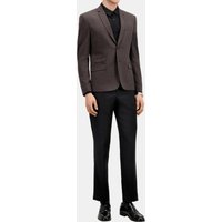 The Kooples Classic Suit Jacket With Hundredfold Pattern Brown/black Maat: 46 | Colberts Outlet | Heren | Zwart