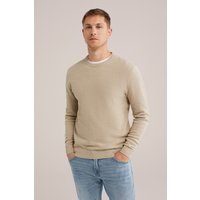 We Fashion Pullover Beige Maat: 3XL | Sweaters Outlet | Heren | Beige