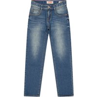 Vingino Boys Bruno Jeans Blue Vintage Maat: 5 | Spijkerbroeken Outlet | Unisex | Blauw