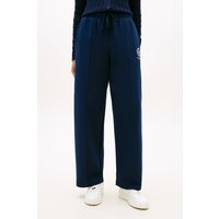 Tommy Hilfiger Varsity Crest Interlock Dark Night Navy Maat: S | Joggingbroeken Outlet | Dames | Blauw