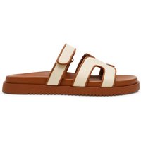 Steve Madden Missile Sandals Tan Raffia Maat: 40 | Sandalen Outlet | Dames | Beige