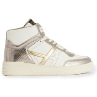 AllSaints Pro Metallic High To White/gunmetal Maat: 41 | Sneakers Outlet | Dames | Wit