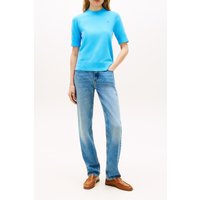 Tommy Hilfiger Cotton Jersey Fine C-neck Frigid Blue Maat: XL | Sweaters Outlet | Dames | Blauw