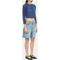 The Kooples Denim Shorts Medium Blue Maat: 36 | Korte Broeken Outlet | Dames | Blauw