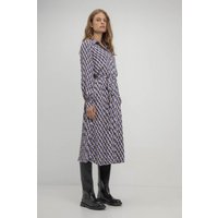 Josephine & Co Suzette Dress Royal Blue Print Maat: 34 | Blousejurken Outlet | Dames | Blauw