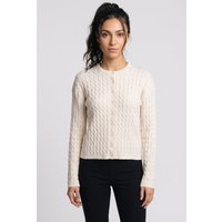 & Other Stories Es Ossi Cable Cardigan White Maat: L | Longsleeves Outlet | Dames | Wit