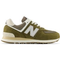 New Balance Unisex 574 Calcium Maat: 44 | Hardloopschoenen Outlet | Unisex | Bruin