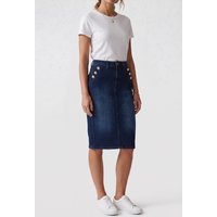 GUESS Riley Longuette Snow Fall Maat: W33 | Midi Rokken Outlet | Dames | Blauw