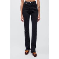 RE/DONE 70s High Rise Skinny Boot Washed Black Maat: W28 | Straight Jeans Outlet | Dames | Zwart