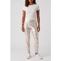 Fabletics Define High-waisted Ultraluxe Legging Copper Foil Snake Maat: XXS SHORT | Leggings Outlet | Dames | Wit